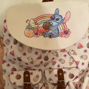 LOUNGEFLY DISNEY LILO & STITCH DRAWSTRING BACKPACK